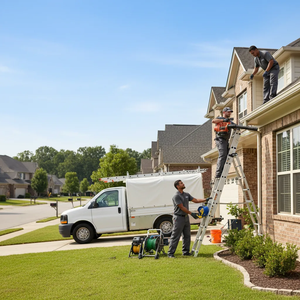 Home Gutter Service in Du Pont, GA near me